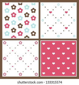 Mothers day pattern collection