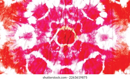 Mother's day pink floral tie-dye pattern background