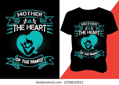 Mother's day print ready trending t-shirt design