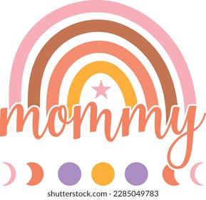 Mother's Day Retro SVG Design