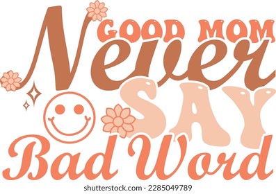 Mother's Day Retro SVG Design