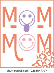 Mother's Day Retro SVG Design