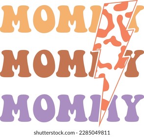 Mother's Day Retro SVG Design