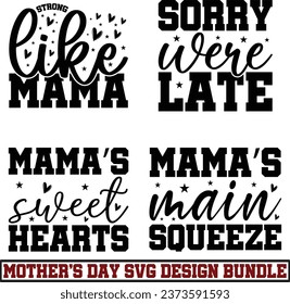 mother's day retro ''svg'' design bundle and eps file