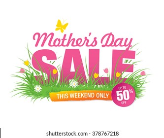 mother's day sale banner