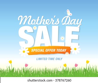 mother's day sale banner