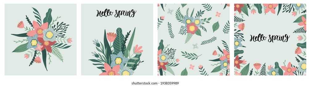 Mothers Day Set vector