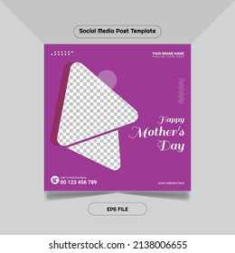 Mother's Day Social Media Post Template