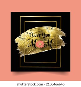 Mothers Day Social Media Post Template Vector