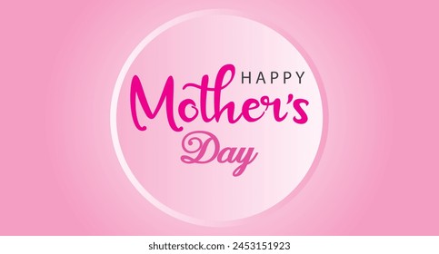 Mother's day social media, poster, flyer, template, greeting card. Happy mother's day t shirt. Mother's Day modern background design. Happy mothers day card, square banner.