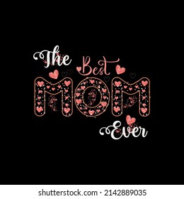 Mother's Day sublimation design for t-shirt and SVG cut