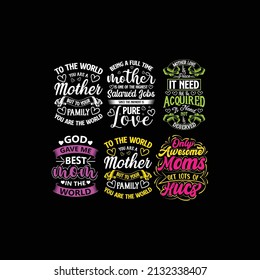mother's day super new model funny creative t-shirt Design