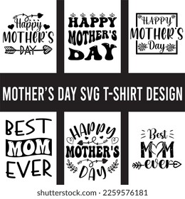 Mother's day SVG  bundle t shirt design