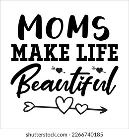 Mother's day svg design cut file