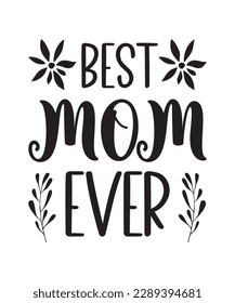 Mother's Day SVG Design Vector