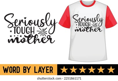 Mother's day svg t shirt design