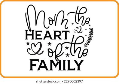 Mother's day svg t shirt design