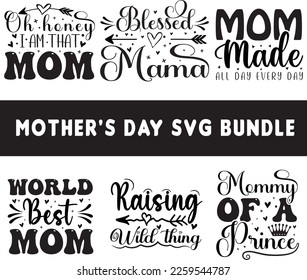 Mother's Day SVG T-shirt Design