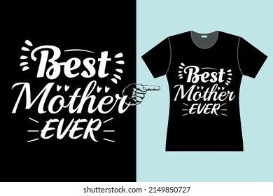 mothers day t shirt design templates vector