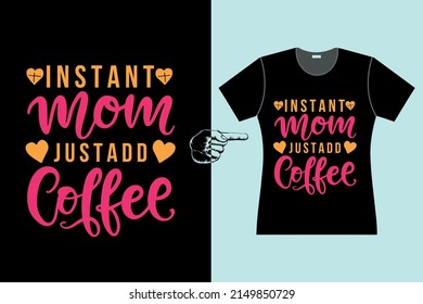 mothers day t shirt design templates vector