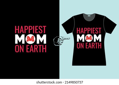 mothers day t shirt design templates vector