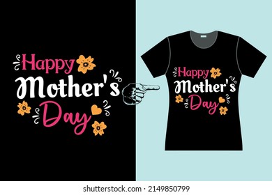 mothers day t shirt design templates vector