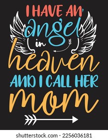 Mothers day t shirt design and print template. Easy to editble and high quality file.