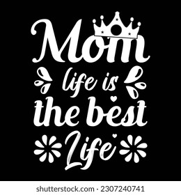 Mothers Day T shirt Design Vector Template