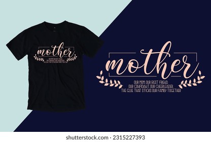 Mother's Day T shirt Design