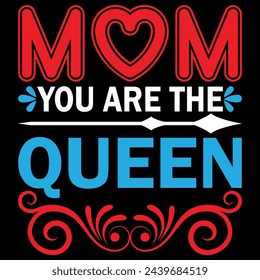 Mother's Day T shirt Design Vector Image