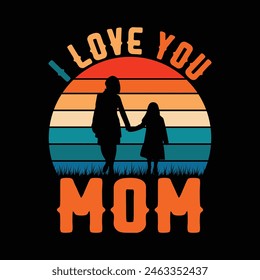 Mothers day t shirt design