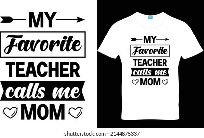 Mother's Day T shirt And Mom Svg Design