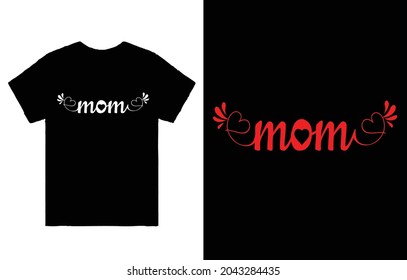 Mothers day t shirt vector design