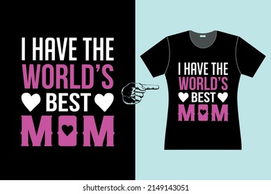 Mothers day t shirt vector graphic print templates 