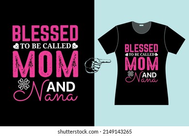 Mothers day t shirt vector graphic print templates 