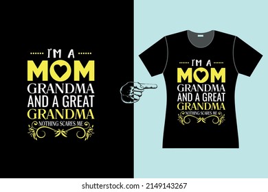 Mothers day t shirt vector graphic print templates 