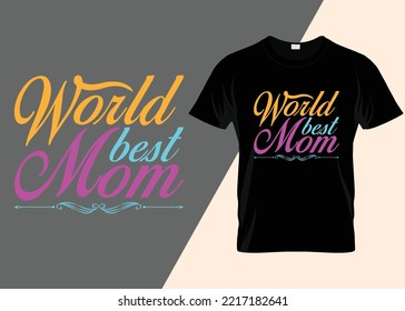 Mother's Day Trendy T-shirt Design