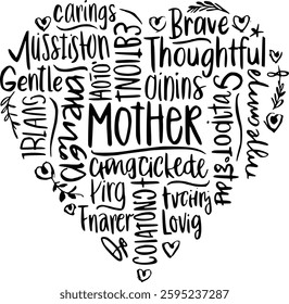 Mother's Day Tshirt Design Bundle.