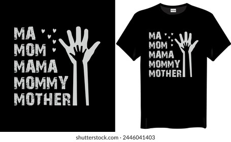 Mothers Day T-Shirt Design- Mothers Love T-Shirt Design
