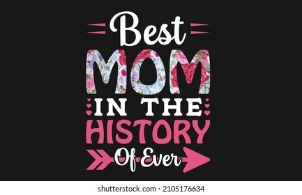 Mother's day t-shirt design for mom