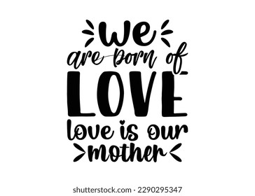 Mother's day t-shirt design. mother quotes typographic t shirt design vector.