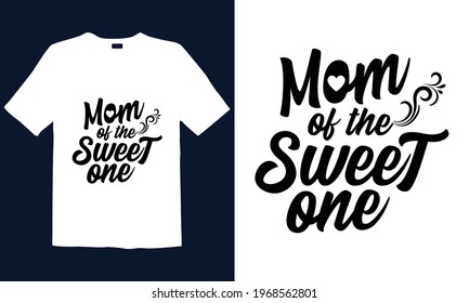 Mother's Day T-shirt Design for mug , poster, t-shirt,  label or logo.