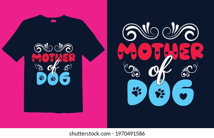 Mother's Day T-shirt Design for mug, poster, t-shirt, label, or wall art.