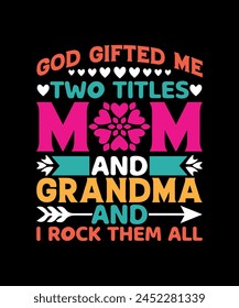 Mother's Day T-shirt Design, Mothers day t shirt design