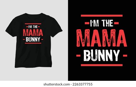 Mother's day t-shirt design template 