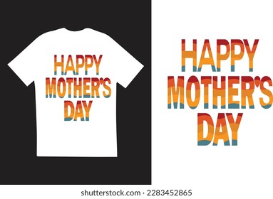 Mothers day t-shirt design vector file