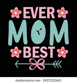 Día de la Madre Camiseta Diseño Vector Imágenes