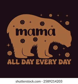 Mother's day t-shirt design, mothers day t-shirt vector,