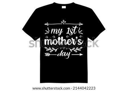 mother's day t-shirt design vector