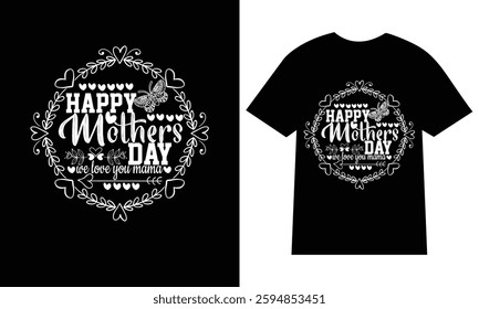 Mothers day t-shirt. typography creative custom Women's Day t shirt design.t shirt design template